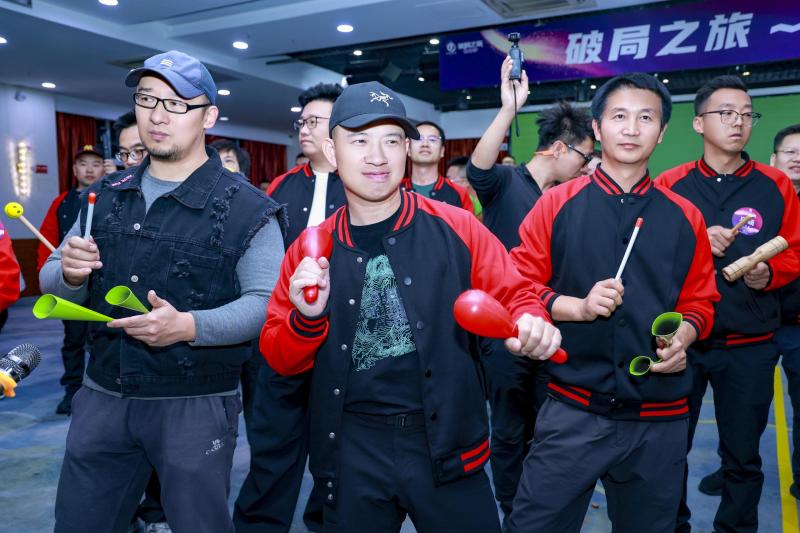 炫彩音棒 现场实拍图