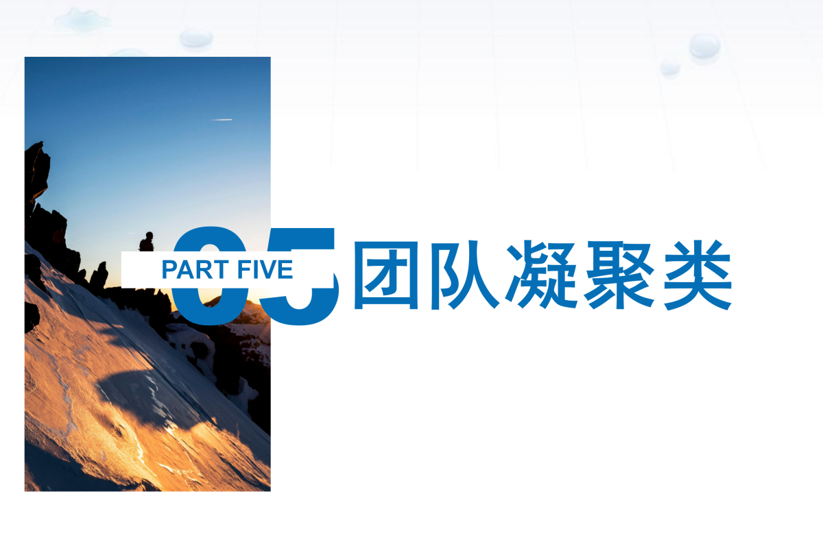 05团队凝聚类