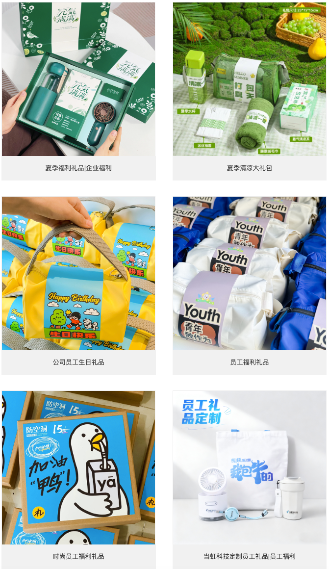 员工福利礼品 现场实拍图