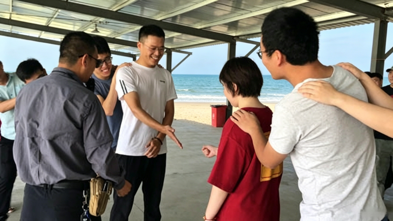 走读青岛 现场实拍图