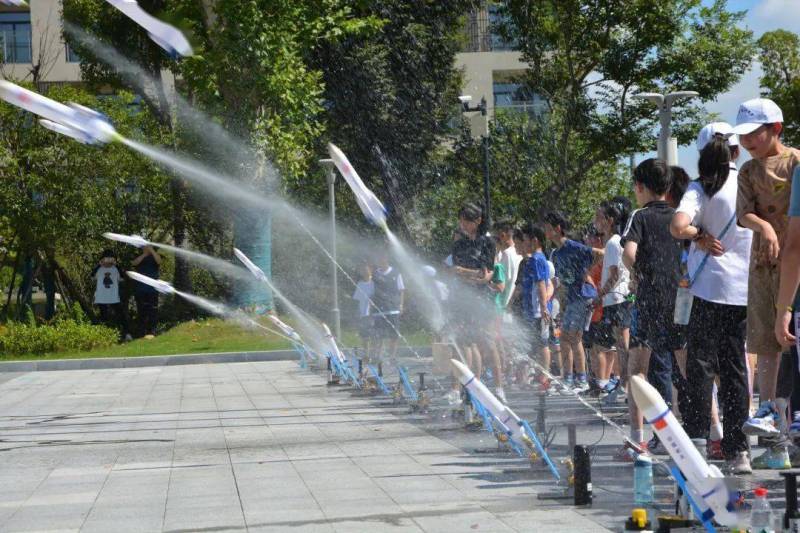水火箭 现场实拍图