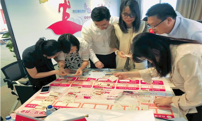 烽火-党建沙盘 现场实拍图