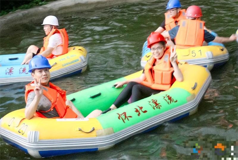 清凉漂流 现场实拍图