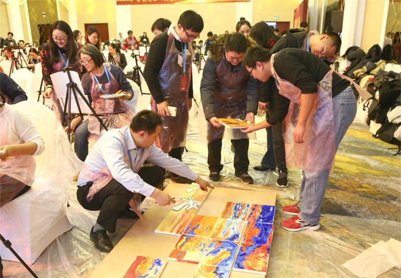 油画大师 现场实拍图