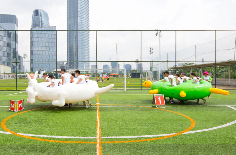 趣味运动会 现场实拍图