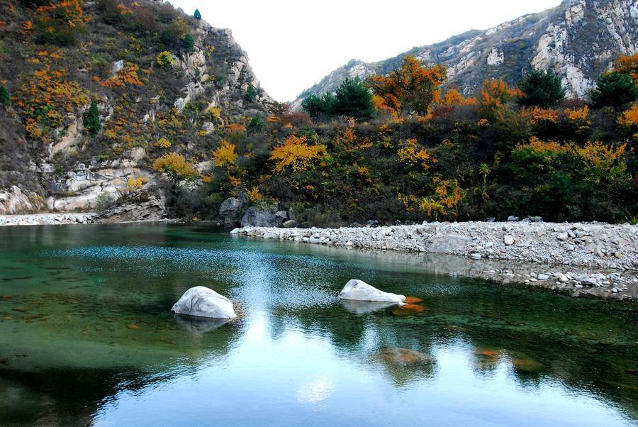 北京密云云蒙峡景区场地图片