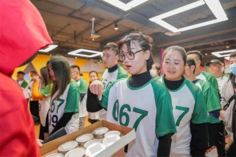 鱿鱼游戏 现场实拍图