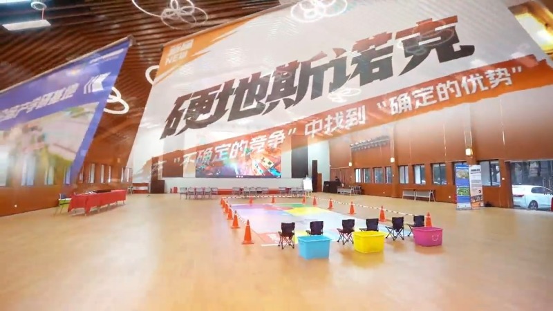 硬地斯诺克 现场实拍图