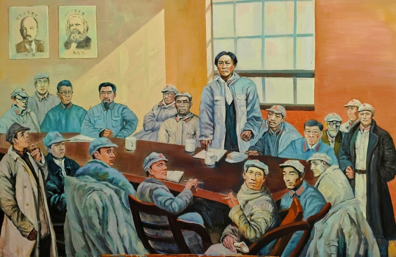 峥嵘-党史沙盘 现场实拍图