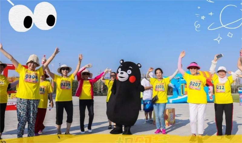 家庭马拉松 现场实拍图