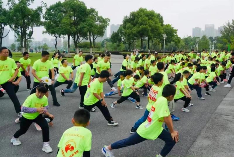 家庭马拉松 现场实拍图