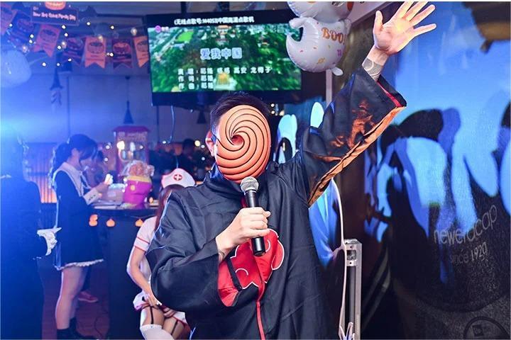 万圣节换装趴 现场实拍图
