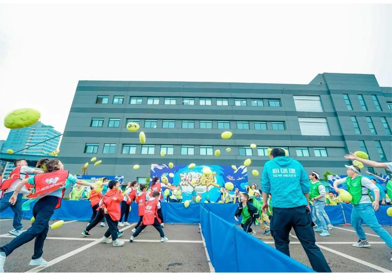 亲子运动会 现场实拍图