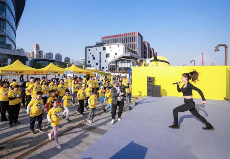 家庭马拉松 现场实拍图