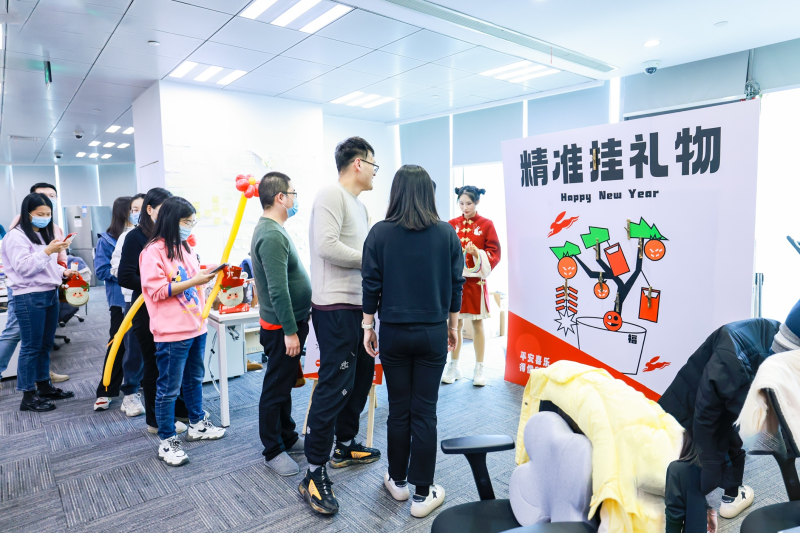 企业年会-新春庙会 现场实拍图