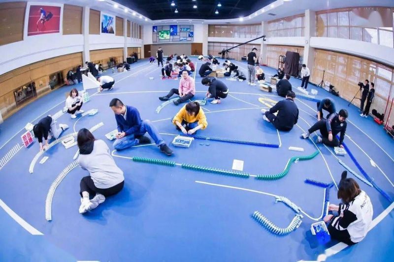 创意多米诺 现场实拍图
