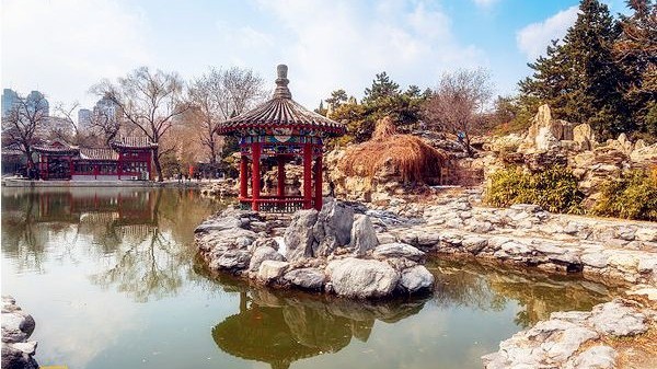 日坛公园场地图片