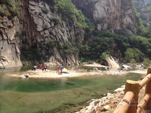 北京密云云蒙峡景区场地图片
