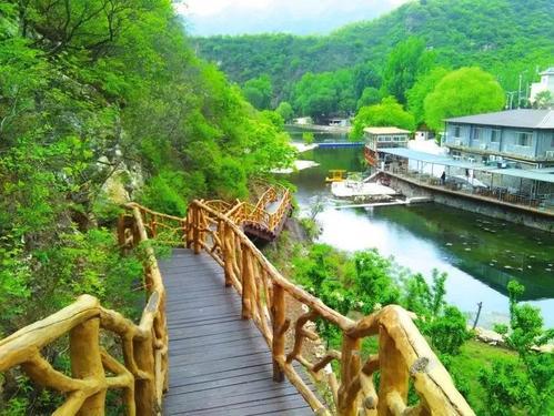 北京怀柔神堂峪风景区场地图片