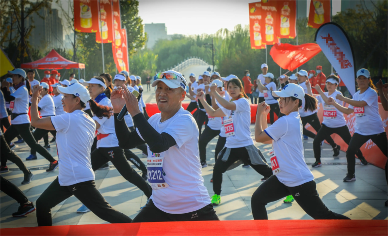 企业马拉松 现场实拍图
