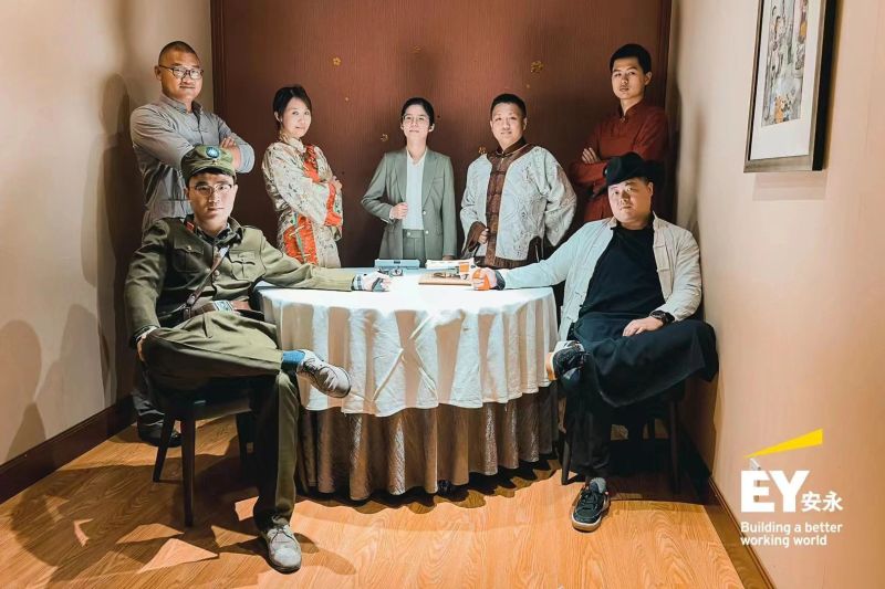 团队微电影 现场实拍图