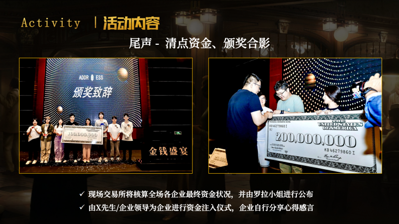 金钱盛宴 现场实拍图