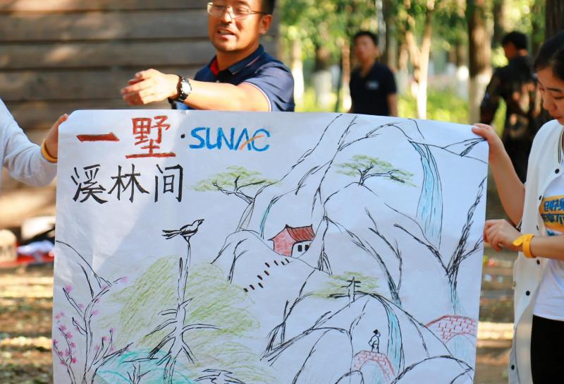 木屋建造 现场实拍图