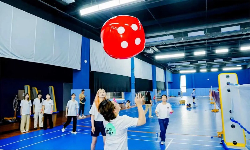 大球小球运动会 现场实拍图