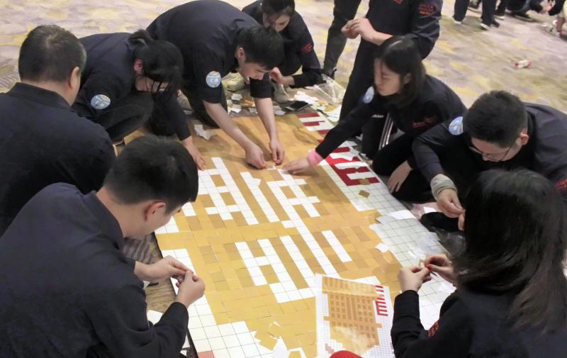 像素大战 现场实拍图