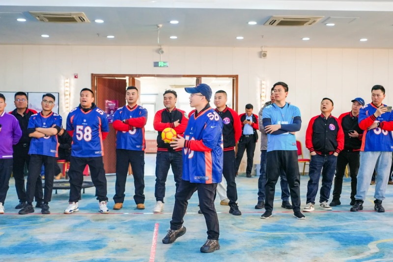 团队壁咚球 现场实拍图