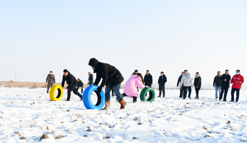企业冬奥会 现场实拍图