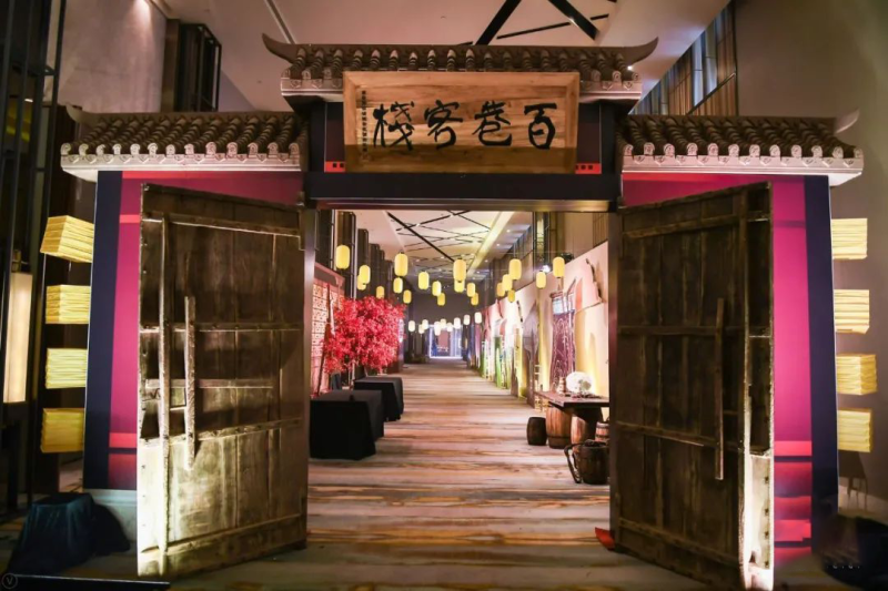 企业年会-江湖武侠客栈 现场实拍图