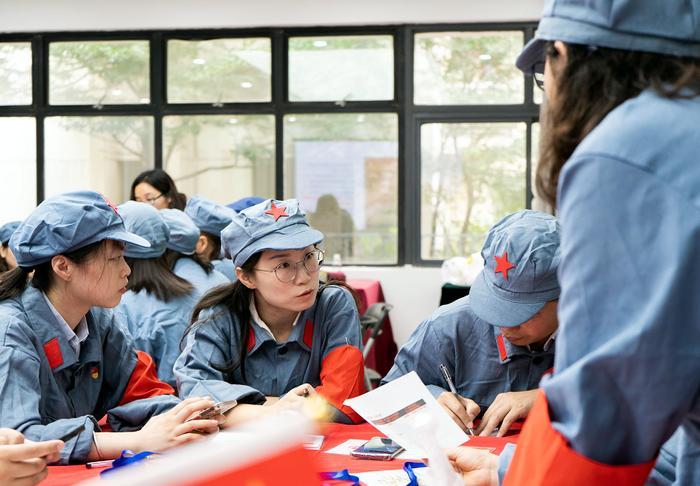 初心-党史沙盘 现场实拍图