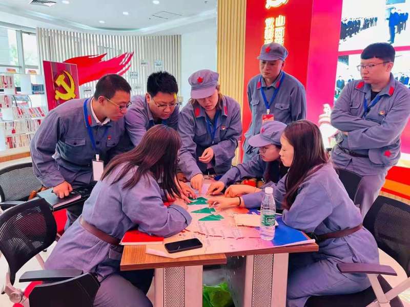 峥嵘-党史沙盘 现场实拍图