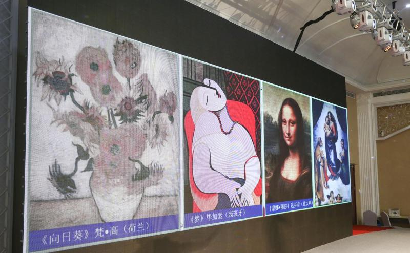 油画大师 现场实拍图