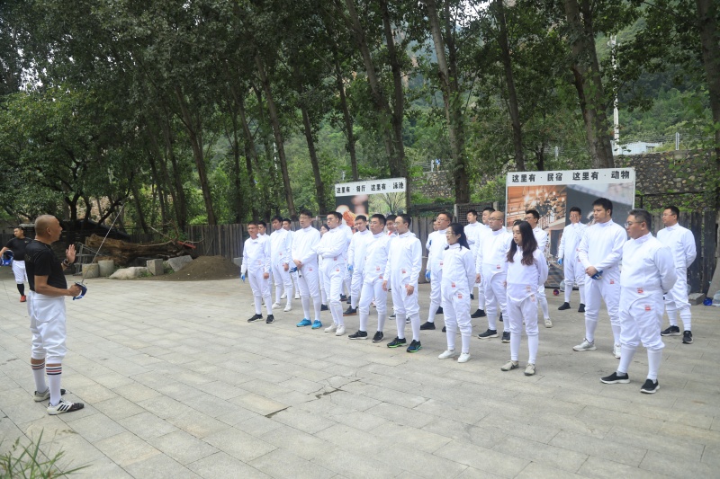 击剑体验 现场实拍图