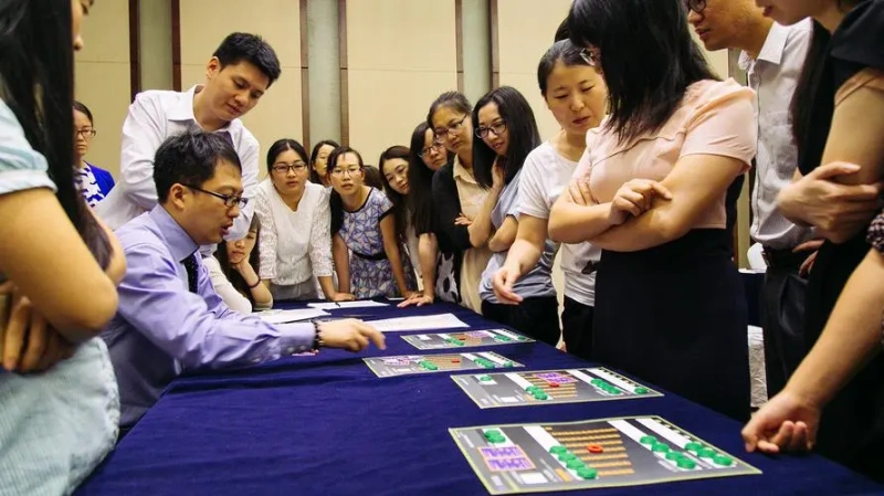 《足球经理》沙盘课程 现场实拍图