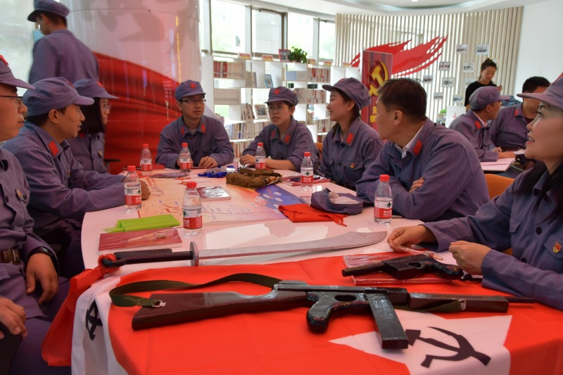 峥嵘-党史沙盘 现场实拍图