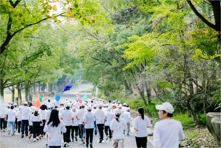企业马拉松 现场实拍图