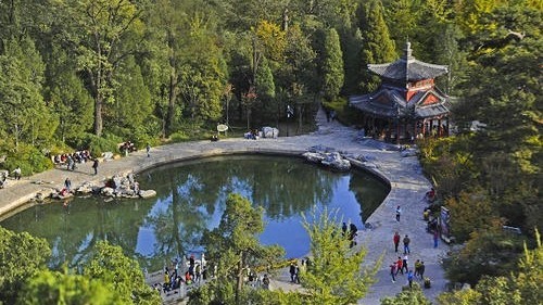 香山公园场地图片