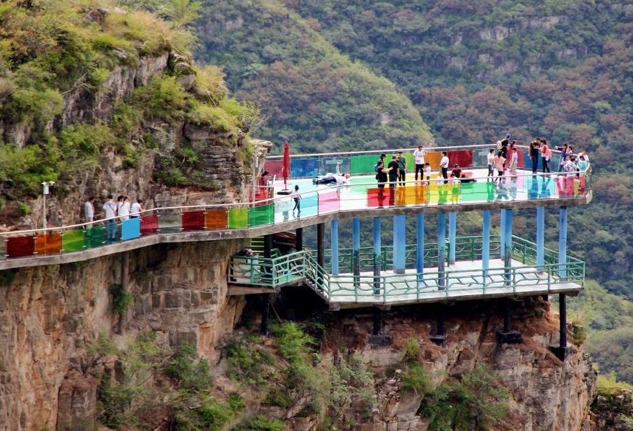 北京房山孤山寨景区场地图片